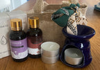 Oil burner gift set.