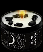 Moon phase candles