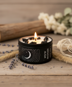 Moon phase candles