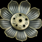 Mini lotus stick burner