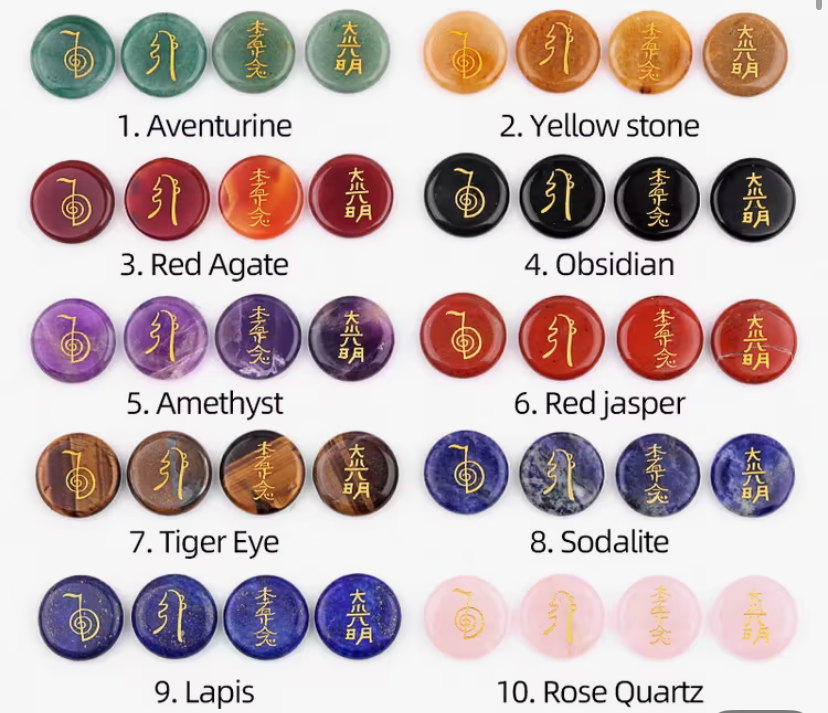 Set Reiki/Chakra stones