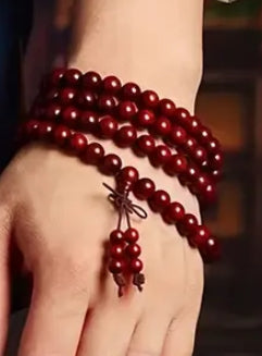 Meditation/prayer sandalwood bead bracelet