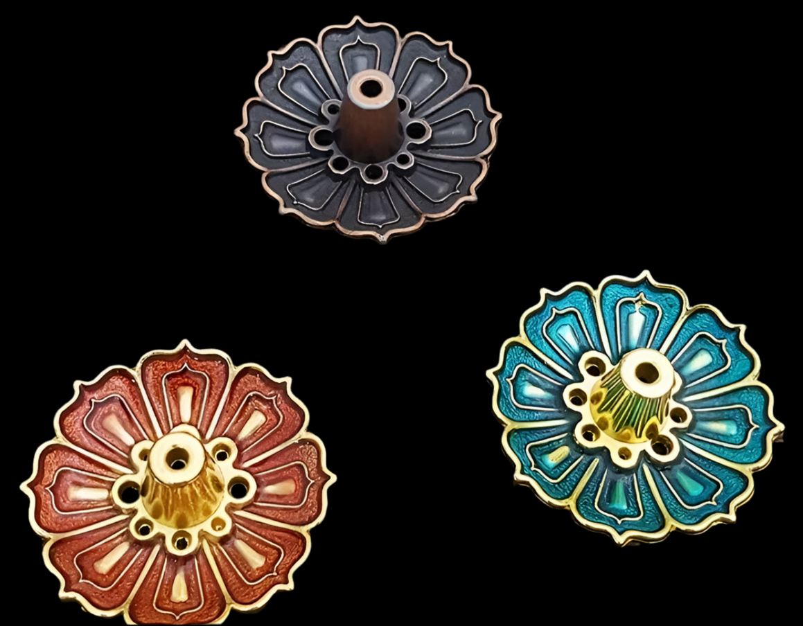 Mini lotus stick burner