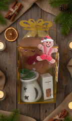 Gingerbread oil diffuser gift-sets.