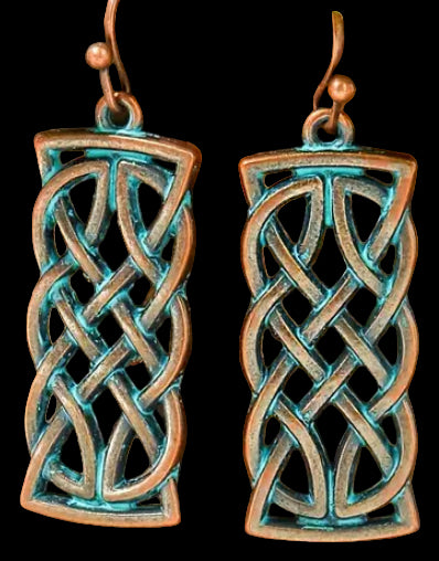 Bohemian style copper Earrings