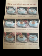 Incense maker/burner set