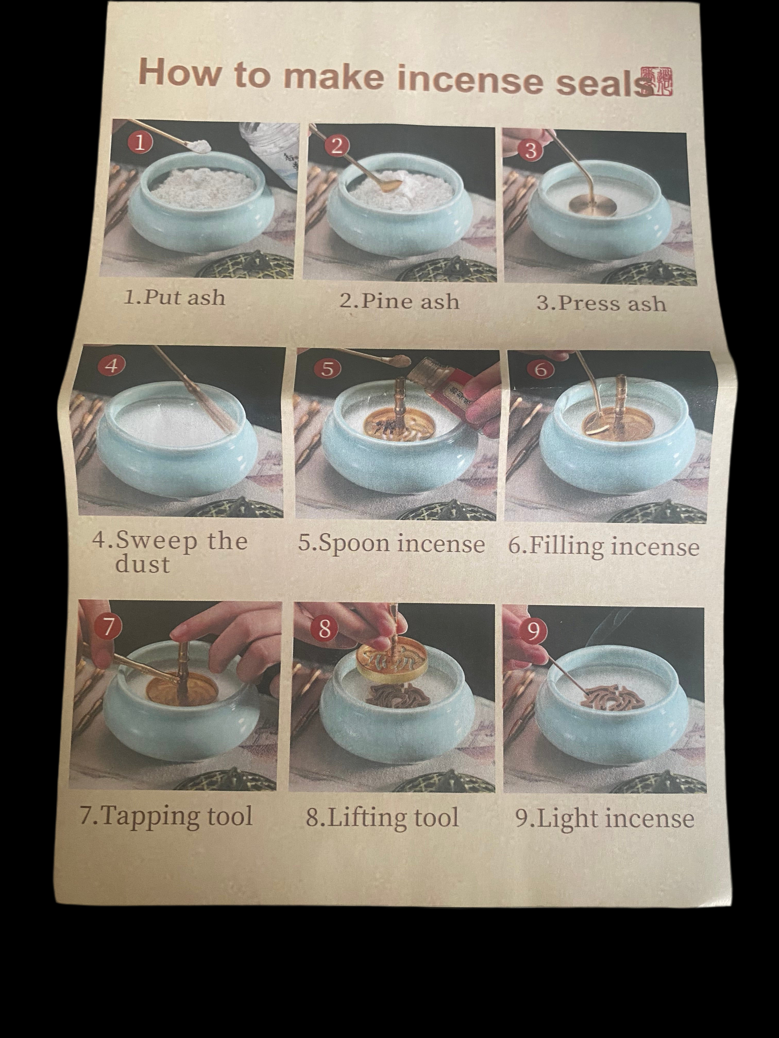 Incense maker/burner set