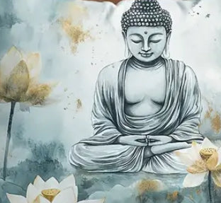 Buddha cushion covers
