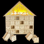 Wooden Advent calendar