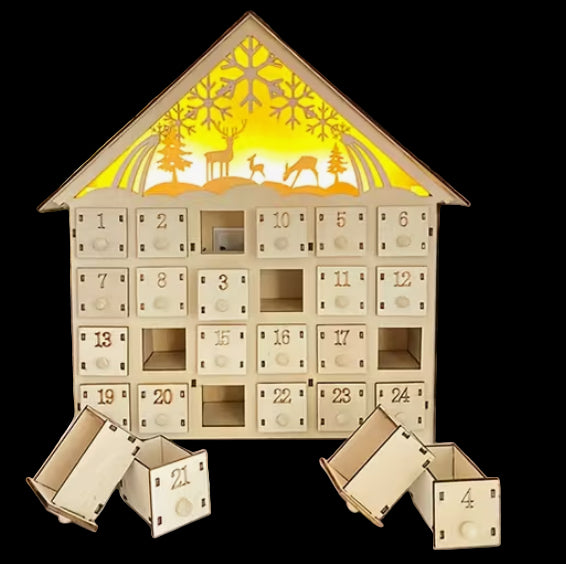 Wooden Advent calendar