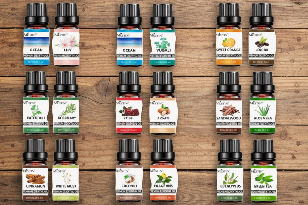 Essential Oil stands